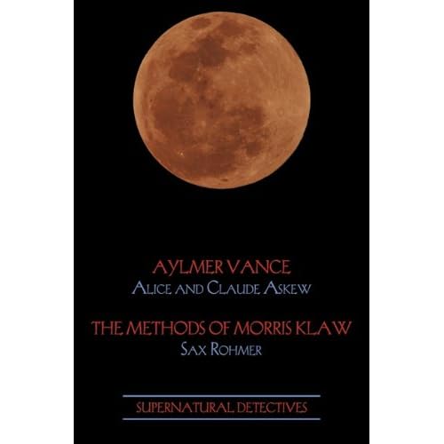 Supernatural Detectives 2: Aylmer Vance / Morris Klaw