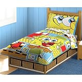 Spongebob 4-pc. Toddler Bed Set by Baby Boom