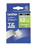 ブラザー P-Touch用 おしゃれテープ ライムグリーン（つや消し） TZ-MQG35 の評価・レビュー