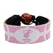 Miami Heat Pink Basketball Bracelet
