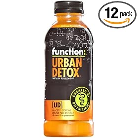 Function: Urban Detox Citrus Prickly Pear Drink, 16.9 Ounce Bottle (Pack of 12)
