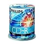Philips - Spindle 100 CD-R 700 Mo 80 mins 52x - 908210002426