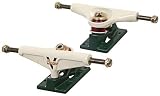 Venture Jack Curtin 1 Pro Hi (Set of 2) Skateboard Trucks - 5.0 inch - Cream Hangar / Forest Green Base