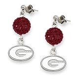 NCAA Georgia Bulldogs LogoArt Ovation Earrings