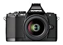 OLYMPUS デジタルマイクロ一眼カメラ OM-D E-M5 レンズキット ブラック 1605万画素 144万ドット電子ビューファインダー 5軸対応手ぶれ補正 防塵 防滴 OM-D E-M5 LKIT BLK