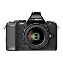 Olympus E-M5 OM-D kompakte Systemkamera (16 Megapixel, 4-fach opt. Zoom, 7,6 cm (3 Zoll) Display, bildstabilisiert) inkl. Objektiv M.Zuiko Digital ED 12-50mm schwarz