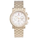 Michele Women's 'Sport Sail' 18K Gold Plate Chronograph Watch MW01C01G0001