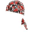 Fitted Bandana Du Rag Wrap Headwrap US Confederate Flag