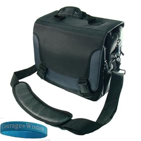Canon VISIA HF200 HFS100 FS200 HF20 FS10 HF10 FS200 HFS10 FS11 HF100 FS21 HF11 FS100 FS22 Flash Memory Camcorder Case Camcorder Bag Message Bag