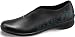 Women's Orthopedic Aetrex Essence Maggie Black Shoe with Embroidery Detail