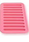SiliconeZone Set of Two Bottle Ice Tray, Pink