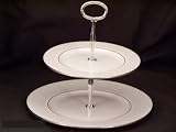 Lenox Venetian Lace Hostess Tray 2 Tier