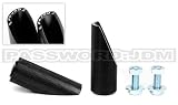 Password JDM Honda Ruckus / Zoomer Aluminum Foot Pegs - Black