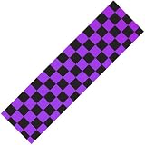 Scooter Griptape - Black/Purple Chequered