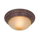 Mont-Blanc-AZ - 1 Light Flush Mount Ceiling Lighting Fixture - Aztec Bronze - B2771
