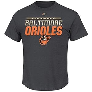 Majestic Men's Baltimore Orioles Cooperstown Big & Tall Tee, XXXXXX-Large
