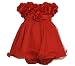 Little Girls Red Dress - Beautiful Party Dress 6-9 months