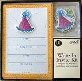 Garnter Studios Handcraft Invitation Kit - Set of 10 Cards