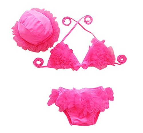 DQdq Baby Girls Two Piece Bikini Set Beach Wear