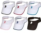 Prince Black Collection Women's Visor - Available in Various Color Combinations