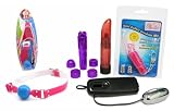 Ball Gag Pink/Blue(Out Till 04-10) "Venla Bundle" Adult Toy Sex Kit