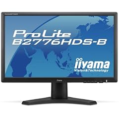 Iiyama ProLite B2776HDS 68,6 cm (27 Zoll) Widescreen TFT Monitor (HDMI, DVI-D, VGA, 1ms Reaktionszeit)