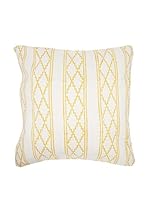 ICONS CORNER Cojín Artesanal (Amarillo / Verde)