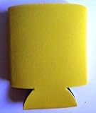 200 Premium Blank Beverage Koozies (Yellow)