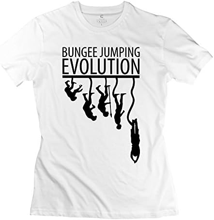 JeFF Lady Bungee Jumping Evolution Shirts White XX-Large