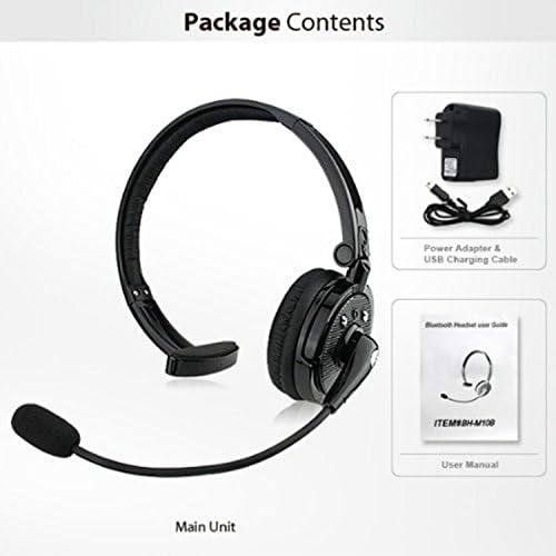 ZERD Headset BH-M10B Ultralong Standby Time Multipoint Bluetooth Headset