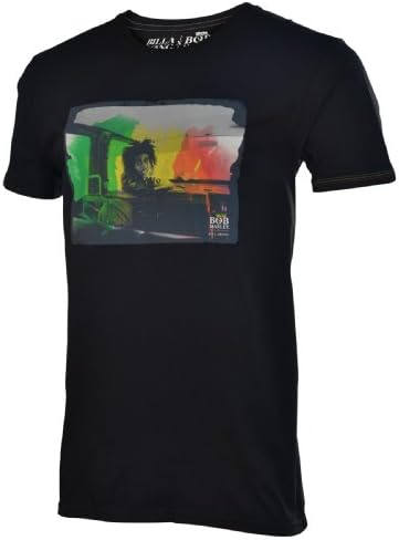 Billabong Rebel Music T-Shirt - Black/Rasta (Small)