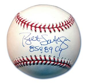 Bret Saberhagen Signed Major League Baseball - 85 & 89 CY