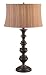 State Street Lighting Fillable Jar Table Lamp, Bronze
