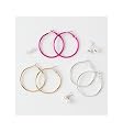 Kirra Metallic Hoop Earring Set