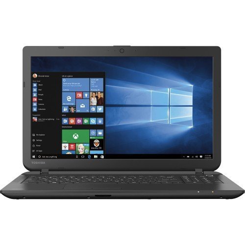 Toshiba Satellite C55D 15.6-Inch Laptop (AMD Quad-Core A8-6410 Processor, 4GB DDR3L RAM, 1TB HDD, Windows 8.1 / 10) Jet Black