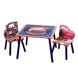 Cars Storage Table and Chair Set with Restickables