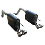 Flowmaster 17427 Axle-back System – Dual Rear Exit – American Thunder – Moderate Sound