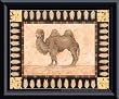 Art Poster Metal Framed Print - Camel - Artist: Gladding- Poster Size: 8 X 10