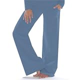 Beyond Yoga Stretch Cotton Palazzo Pant