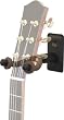 String Swing Metal Home & Studio Wide Guitar Hanger in Black