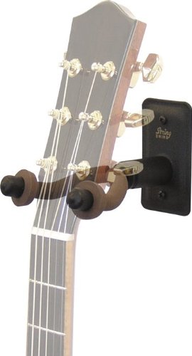 String Swing Metal Home and Studio Wide Guitar Hanger (Black)