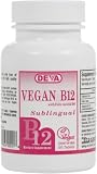 Deva Vegan Vitamins Sublingual B-12 (Pack of 2)