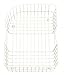 KOHLER K-6521-96 Wire Rinse Basket, Biscuit