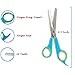 ZIWETO PETS Premium Quality Grooming Scissors Set for Dog and Cats (2 Piece Set Incudes Cutting Shear and Thinning Shear 6.5 inch) with Rounded tips