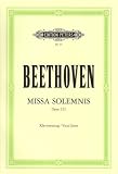 Produkt-Bild: Missa solemnis D-Dur op. 123: f&uuml;r 4 Solostimmen, Chor und Orchester / Klavierauszug