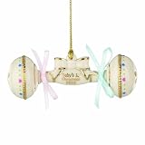 Lenox 2010 Baby's First Christmas Rattle Ornament