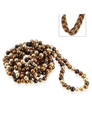 72 Inch Freshwater Chocolate Pearl Rope