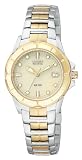 Citizen Women's Eco-Drive Two-Tone Sport Watch #EW1524-51P