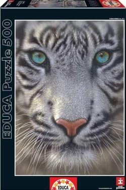 500 Piece White Tiger Puzzle [Toy]