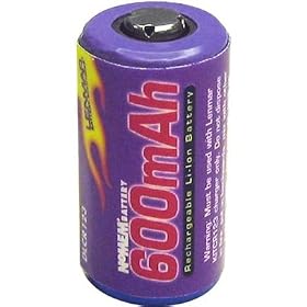 Lenmar Replacement for CR123 Photo Battery (use with Lenmar KITCR123 Charger) Equivalent to Fuji CR123APanasonic CR123A